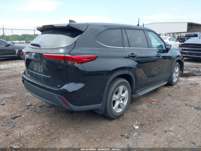 5TDZZRAH3NS558032 Toyota Highlander Le