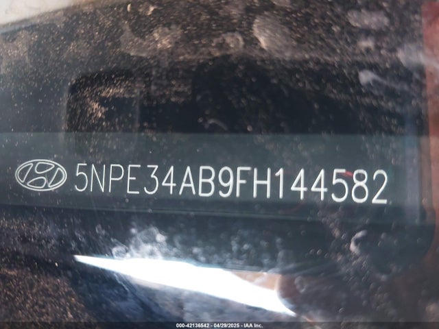 5NPE34AB9FH144582 Hyundai Sonata Limited 2.0t