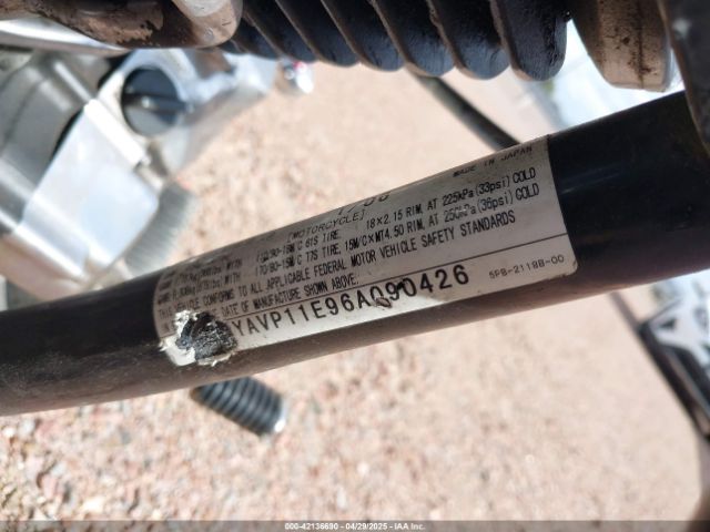 2006 YAMAHA XVS1100 JYAVP11E96A090426 Photo 9