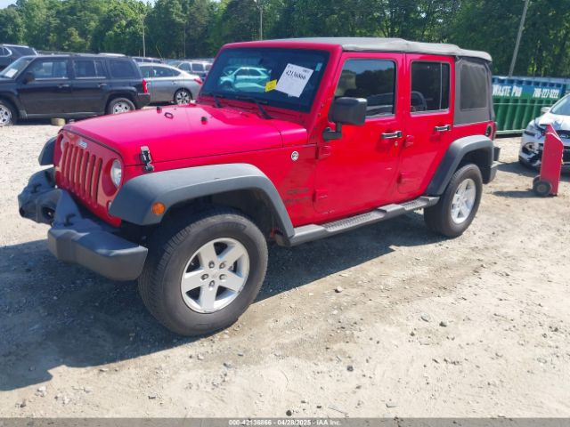 1C4BJWDG7HL732880 Jeep Wrangler Unlimited Sport 4x4