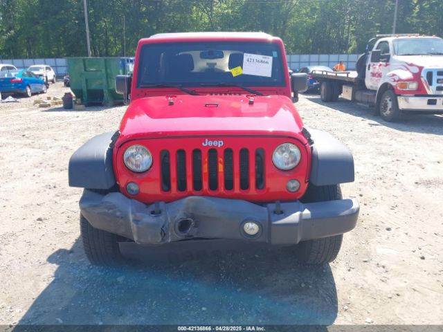 1C4BJWDG7HL732880 Jeep Wrangler Unlimited Sport 4x4