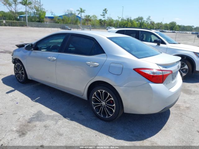 2T1BURHE6FC373060 Toyota Corolla S Plus