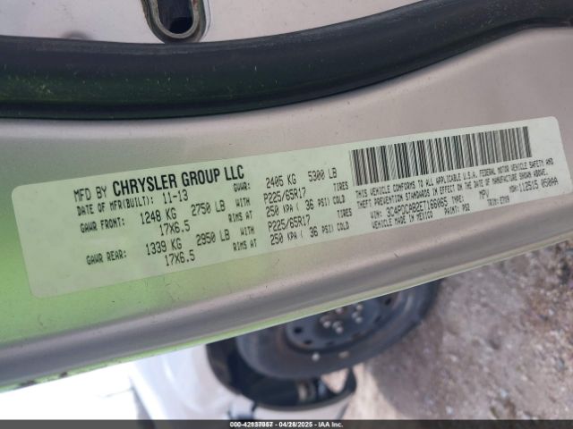 3C4PDCAB2ET166065 Dodge JOURNEY SE