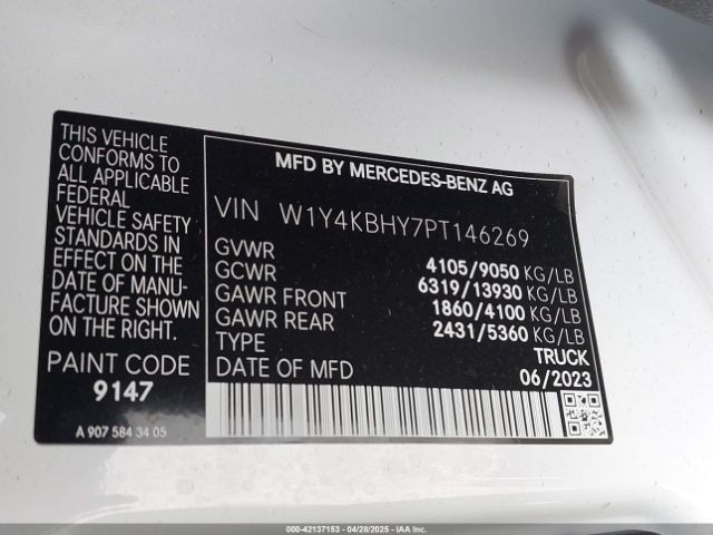 W1Y4KBHY7PT146269 Mercedes-Benz om654