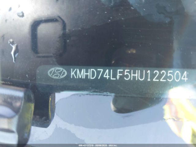 KMHD74LF5HU122504 Hyundai ELANTRA SE