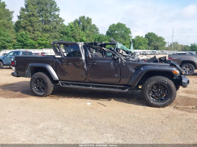 1C6HJTAG7PL567710 Jeep Gladiator Willys 4x4