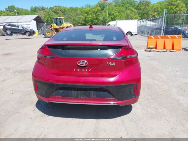KMHC65LCXKU179508 Hyundai Ioniq Hybrid Blue