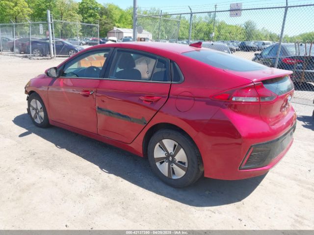 KMHC65LCXKU179508 Hyundai Ioniq Hybrid Blue