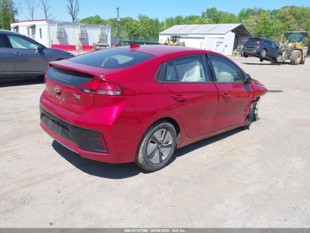 KMHC65LCXKU179508 Hyundai Ioniq Hybrid Blue