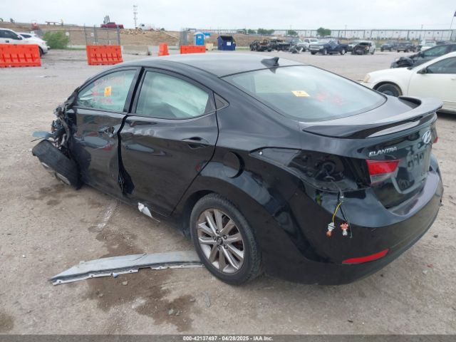 5NPDH4AE4GH748288 Hyundai ELANTRA SE