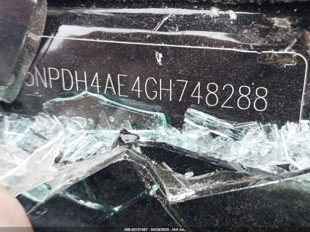 5NPDH4AE4GH748288 Hyundai ELANTRA SE
