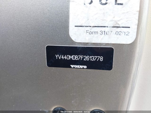YV440MDB7F2613778 Volvo Xc60 T5 Premier