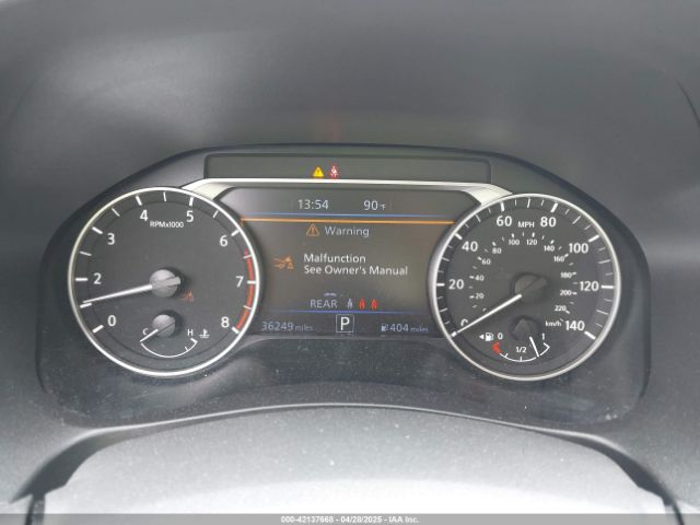 1N4BL4DV1RN323542 Nissan Altima Sv Fwd