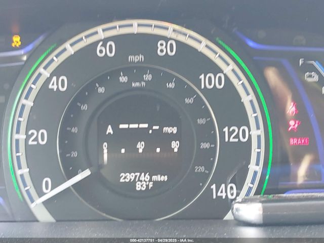 1HGCR6F5XEA002415 Honda Accord Hybrid Ex-l