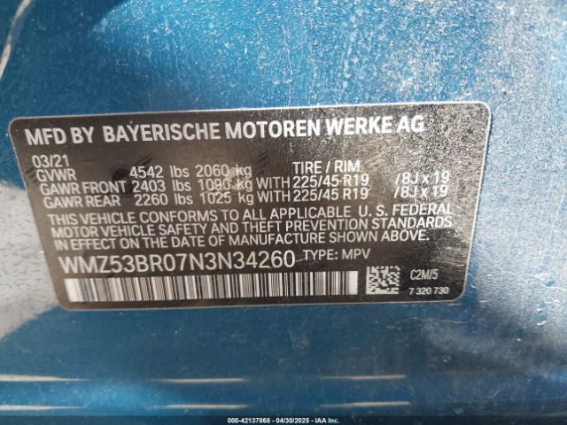 2022 MINI COUNTRYMAN WMZ53BR07N3N34260 Photo 8