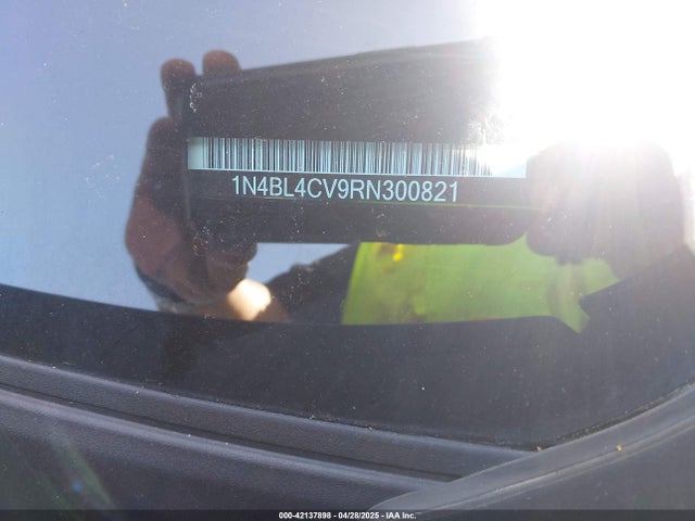1N4BL4CV9RN300821 Nissan Altima Sr Fwd