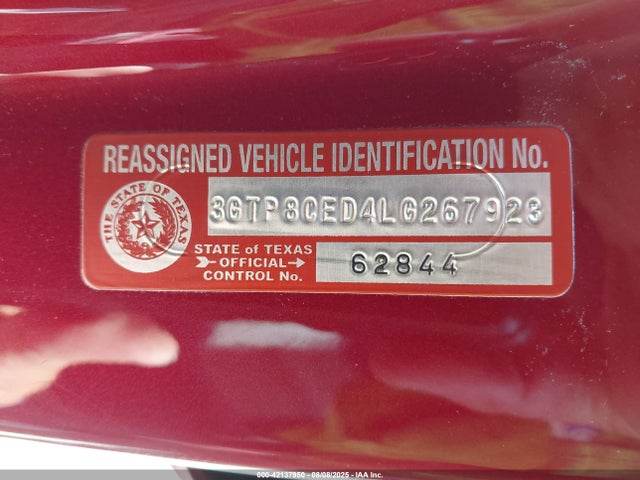 3GTP8CED4LG267923 GMC l84 - di, dfm, alum, gen 5, var 2