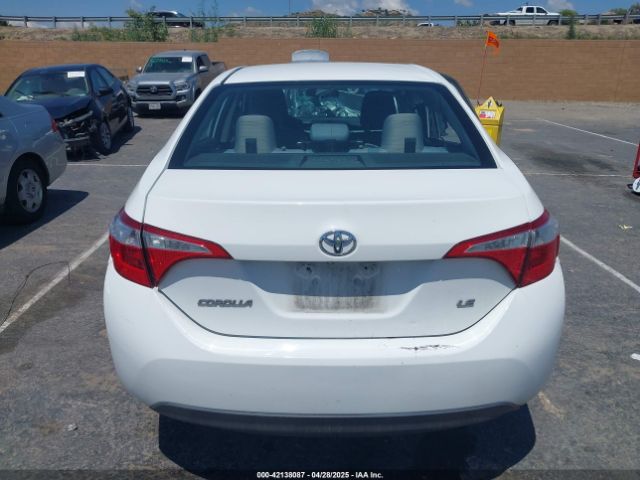 5YFBURHE1GP448880 Toyota Corolla Le Plus
