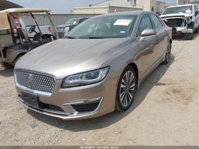 3LN6L5MU3KR607827 Lincoln Mkz Hybrid Reserve Ii