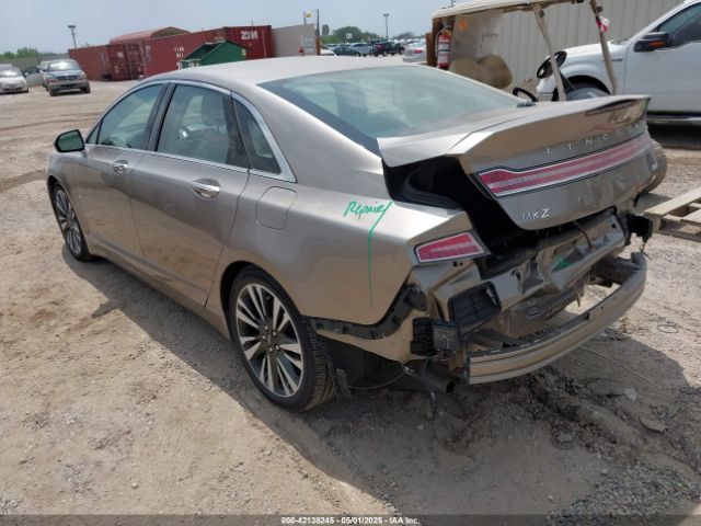 3LN6L5MU3KR607827 Lincoln Mkz Hybrid Reserve Ii