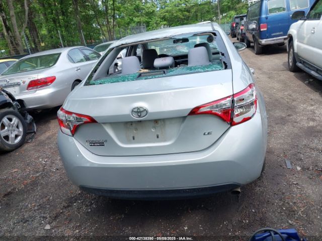 2T1BURHEXGC508851 Toyota COROLLA LE
