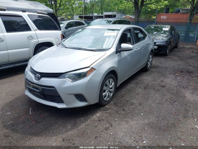 2T1BURHEXGC508851 Toyota COROLLA LE