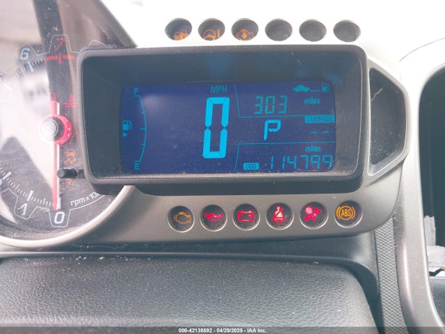 1G1JC5SG8G4163316 Chevrolet Sonic Lt Auto