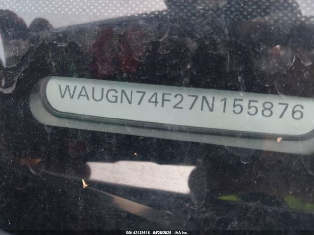 2007 AUDI S6 WAUGN74F27N155876 Photo 8