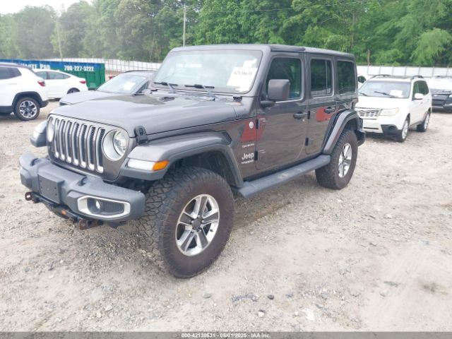 1C4HJXEN8JW303023 Jeep Wrangler Unlimited Sahara 4x4