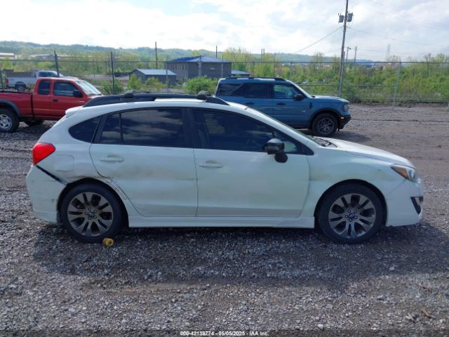 JF1GPAP61G9278685 Subaru Impreza 2.0i Sport Premium
