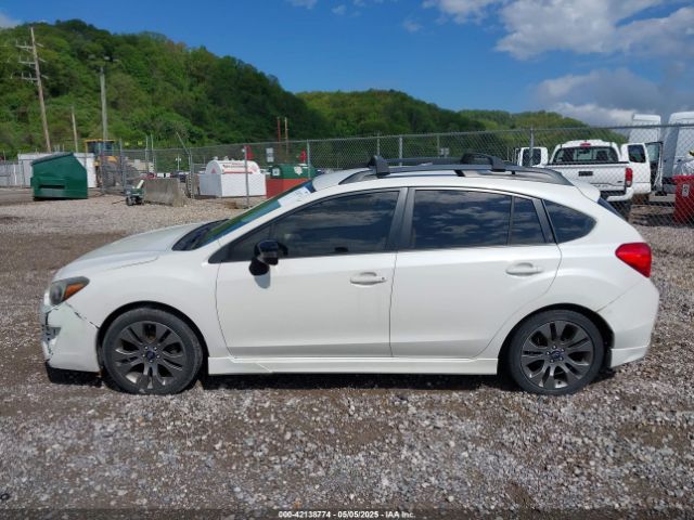 JF1GPAP61G9278685 Subaru Impreza 2.0i Sport Premium
