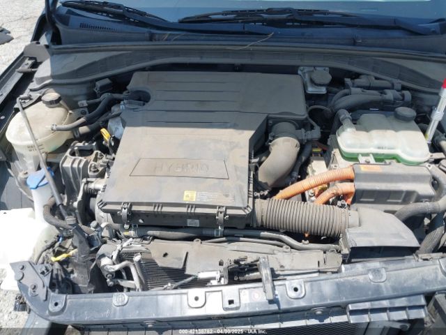 KMHC65LCXHU040519 Hyundai Ioniq Hybrid Blue