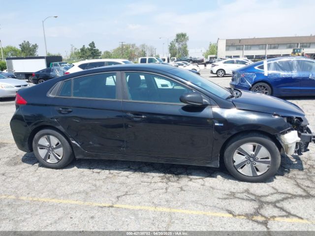 KMHC65LCXHU040519 Hyundai Ioniq Hybrid Blue