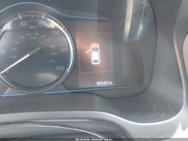 KMHC65LCXHU040519 Hyundai Ioniq Hybrid Blue