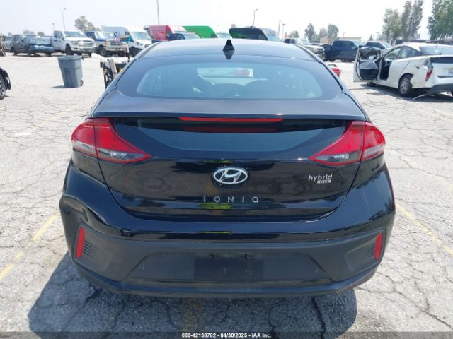 KMHC65LCXHU040519 Hyundai Ioniq Hybrid Blue
