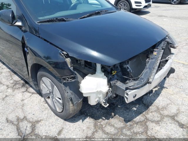 KMHC65LCXHU040519 Hyundai Ioniq Hybrid Blue