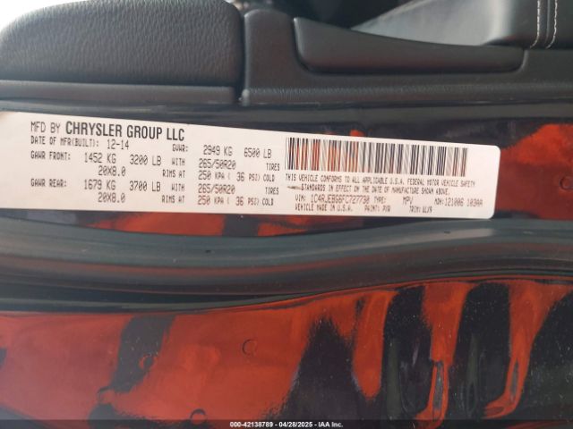 1C4RJEBG6FC727730 Jeep Grand Cherokee Limited