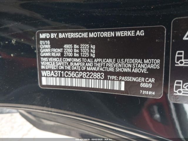 WBA3T1C56GP822883 BMW 428i Xdrive