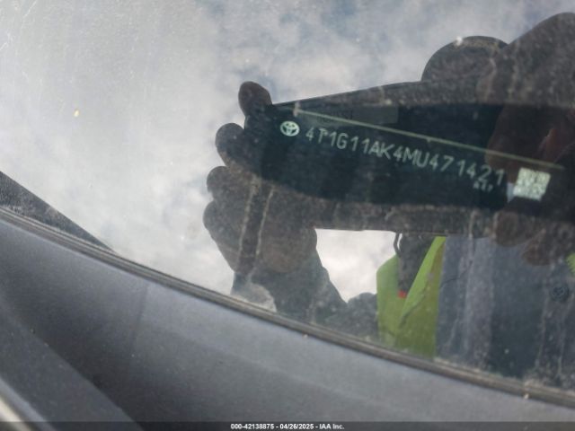 4T1G11AK4MU471421 Toyota CAMRY SE