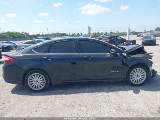 3FA6P0LU6ER314592 Ford Fusion Hybrid Se
