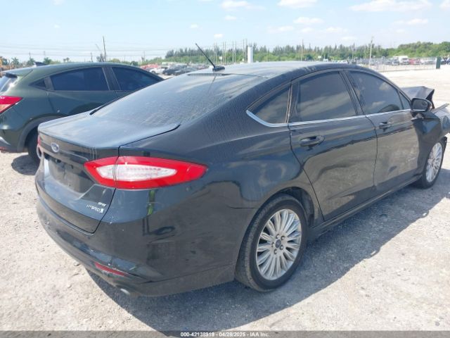 3FA6P0LU6ER314592 Ford Fusion Hybrid Se
