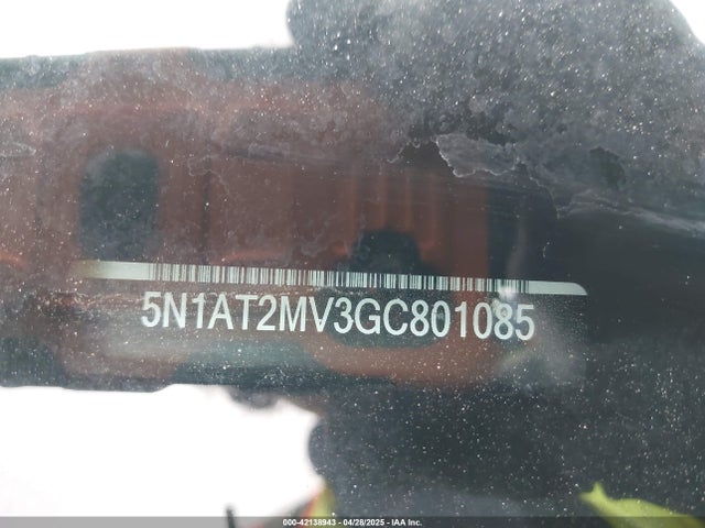5N1AT2MV3GC801085 Nissan Rogue Sl