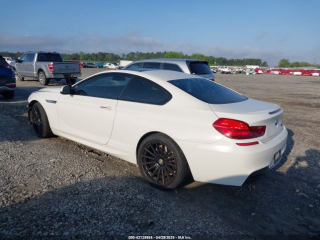 2013 BMW 650I WBAYM9C58DDW20142 Photo 2