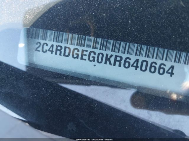 2C4RDGEG0KR640664 Dodge Grand Caravan Gt