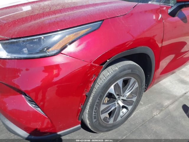 5TDHZRAH4MS036620 Toyota Highlander Xle