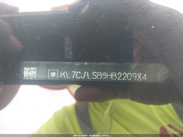 Chevrolet Trax Lt 2017 KL7CJLSB5HB220984 Image 9