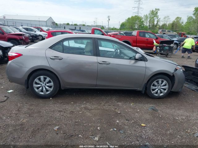 2T1BURHE4EC047255 Toyota COROLLA LE