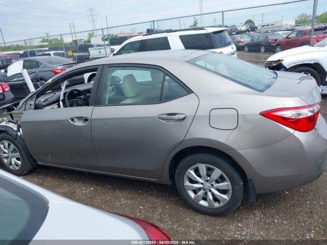 2T1BURHE4EC047255 Toyota COROLLA LE