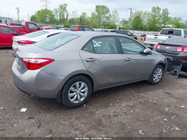 2T1BURHE4EC047255 Toyota COROLLA LE