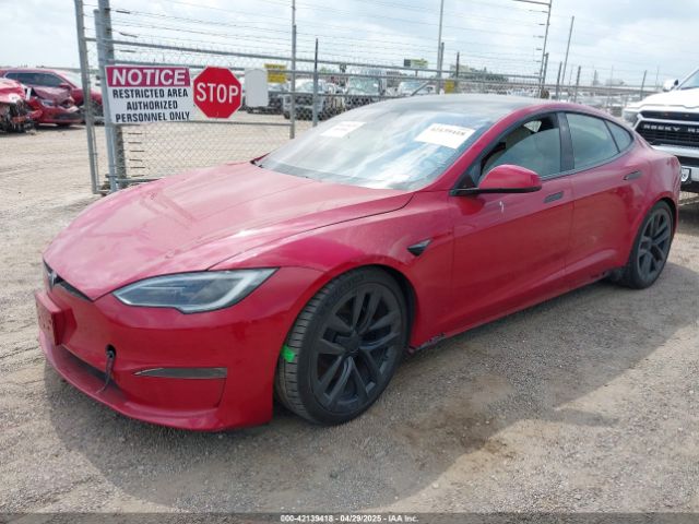 2022 TESLA MODEL S 5YJSA1E58NF486727 Photo 1